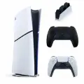 Игровая приставка Sony PlayStation 5 Slim, 1ТВ Digital Edition, PS5 Slim (+1 черный геймпад, зарядная станция)