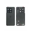Задняя крышка для смартфона: OnePlus 10 Pro черная (Volcanic Black) со стеклом камеры