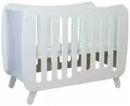 Кроватка для новорожденного Красная звезда С781 Э Молли (белый)