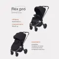 Коляска детская прогулочная Rant Flex Pro RA099 2023 Black, черный