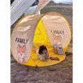 Пляжный зонт UAUMYTV, обратный, yellow, складной, 150х30 см（необходимое в путешествии）