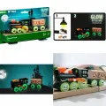 BRIO 33986 Поезд-призрак светящийся в темноте, для деревянной железной дороги