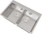 Кухонная мойка FLORENTINA логика-hm (LHM.800.510. B.20. S.10), нержавеющая сталь