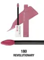 Maybelline New York Помада для губ Super Stay Matte Ink, тон 180 Revolutionary, жидкая суперстойкая матовая, 5 мл