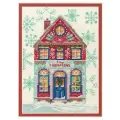Набор для вышивания «Праздничный дом», 12,7x17,7 см, Dimensions