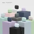 Чехол Elago Silicone case для Apple Airpods Pro 2 силиконовый с покрытием Soft-touch, с регулируемым шнурком на руку, голубой
