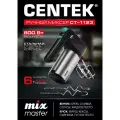 Миксер Centek CT-1123 (черный/сталь) 800Вт, 6 скоростей +турбо, взбивание/замешивание