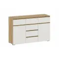 Комод для одежды Нонтон Инта, 150.2x46x95,8 см, Дуб золотой / Белый