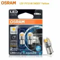 Светодиодная автомобильная лампа Osram PY21W BAU15s S25 LED Yellow 2шт, 9456Y