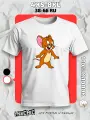 Футболка с принтом том и джерри tom and jerry, размер XXL, белый
