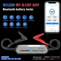 KONNWEI BK200 Bluetooth 5,0 6 В 12 В 24 В Грузовик Автомобили Тестер батареи Монитор формы волны 100-2000 CCA Зарядка Тестовые инструменты, серый