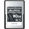 Карта памяти Delkin Devices Black CFexpress Type A 80GB [DCFXABLK80]