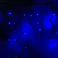 Neon-Night Гирлянда светодиодная Бахрома (Айсикл) 4,0х0,6м 128 LED синий черный каучук 2,3мм IP67 постоянное свечение 230В нужен блок 315-000 NEON-NIGHT