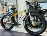 Fatbike Горный велосипед Фэтбайк MINGDI 400 9s 26*4.0 дюймов / взрослый, мужской и женский для прогулки / скоростной, спортивный велик для желтый