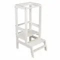 Башня помощника Монтессори Polini kids Step, белый