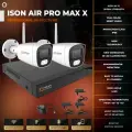 Беспроводная система видеонаблюдения ISON AIR-PRO-MAX-X-2 на 2 камеры 8 мегапикселей