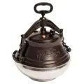 Афганский казан скороварка с крышкой полированный Rashko Baba, 10 л, коричневый, для всех видов плит