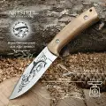 Туристический нож Акула-2, сталь AUS8, рукоять орех