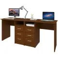 Стол письменный Хит-35, Ширина 200 см, Глубина 50 см, Высота 75 см, цвет: Орех