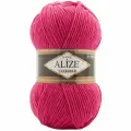 Пряжа Alize LANAGOLD 798 яр. мальва (5 мотков)