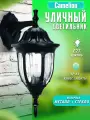 Уличный светильник садово-парковый светильник Camelion черный