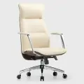 Кресло руководителя Eureka OC08-OW, белое
