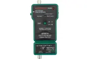 Кабельный тестер Mastech MS6810, аналоговый, автоматическое отключение, защитный корпус