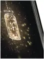 Чехол-книжка на Apple iPhone 14 Plus / Эпл Айфон 14 Плюс с рисунком Ночной светильник черный