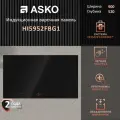 Индукционная варочная панель Asko HI5952FBG1, 5 конфорок, стеклокерамическая, черная