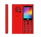 Сотовый телефон BQ 2458 Barrel L красный/черный