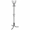 Вешалка напольная Nika Комфорт 6 (ВК6/Ч черный)