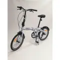 Велосипед складной MAXIT D030-WH 20, 7 скоростей, колеса 20, рама 13, белый