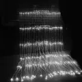 Новогодняя гирлянда светодиодная - Дождь (занавес) Водопад, 480 LED, белый (3.0 м х 2.0 м), соединяемая