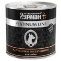 Корм для собак Четвероногий Гурман Platinum line, беззерновой, индюшиные желудочки 525 г