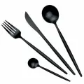 Набор столовых приборов Maison Maxx Modern Flatware Set Black