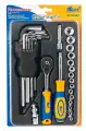 Набор головок торц, и принадл 1/4Dr 28 пр с имбус