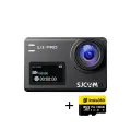 Экшн камера SJCam SJ8 Pro Black, с картой памяти 128 ГБ, с креплением, водонепроницаемая 4K Ultra HD