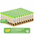 GP Батарейки АА пальчиковые алкалиновые Prime Alkaline, набор 80 шт