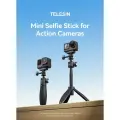 2-in-1 Invisible Selfie Stick 3.0 + Tripod с шаровой головкой, мини монопод для селфи Telesin, S1-MNP-16