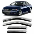 Дефлекторы окон для Audi A4 Sd (B8/8K) 2008-2011;2012 хром. молдинг CT