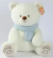 Мягкая игрушка Мишка 40 см (белый) с шарфиком (JX704025302W)