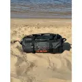 Влагозащищенная сумка-рюкзак BroStuff travel black orange 30l