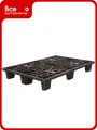 Паллет Тара. ру п/п, 1200x800х160, перфорированный, вкладываемый, на 9-х ножках, черный 12748
