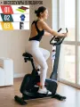 Велотренажер вертикальныйUNIX Fit BL-400 Black 8 уровней нагрузки, сиденье эргономичное, до 140кг + в подарок аксессуары