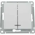Двухклавишный выключатель Systeme Electric ATLAS DESIGN ATN000453