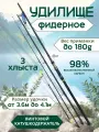Удилище фидерное 3.6-4.1 метра 180гр штекерное