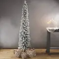 Искусственная елка Pensil Pine заснеженная 210 cм, леска + ПВХ, Winter Deco, 4060108