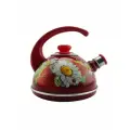 Чайник со свистком 2,5л. Эмалированный для всех видов плит.