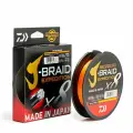 Плетеный шнур Daiwa J-Braid Expedition x8, 0.06 мм, 5.2 кг, 150 м, оранжевый