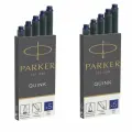 Картридж чернильный Parker для перьевой ручки, 5 штук, синий, 2 уп